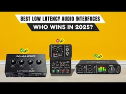 Best Low Latency Audio Interfaces 2025 [watch before you buy]