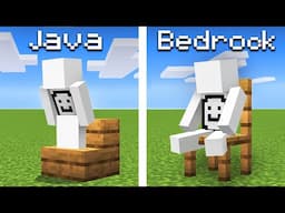 Probé 100 DIFERENCIAS de MINECRAFT Java VS Bedrock