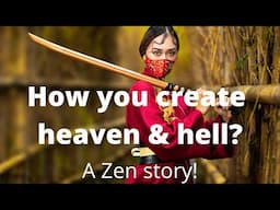 How do we create heaven and hell. Zen story!