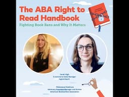 The ABA Right to Read Handbook: Fighting Book Bans and Why It Matters