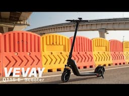 #252 VEVEY Q11S - $499 E scooter with swappable battery system (My first E scooter review)