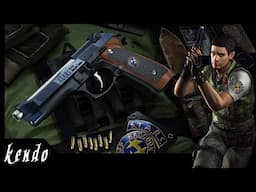 SAMURAI EDGE (Part 4) Chris Redfield Model │Handgun Lost in the Arklay Mountains (Resident Evil)