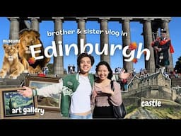 Edinburgh in Autumn 🍁 Exploring the Castle, Museum Highlights & Amazing Food!