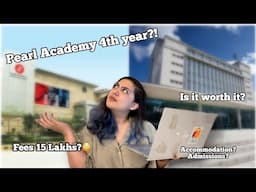 Everything about Pearl Academy's 4th Year Transfer Program | Fees, Living abroad, Living costs, etc!