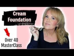 Mature Skin? Get FLAWLESS With Cream Foundation