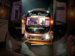 Mini Vlog 1 - Delhi to Katra Brand New Sleeper Bus with Washroom 🔥 #shorts #buses #ramdalal #sleeper