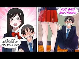 [Manga Dub] When I told her that I'd do anything to date her, she... [RomCom]