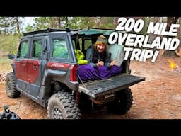 The 24-Hour Overland SxS Camping Challenge!