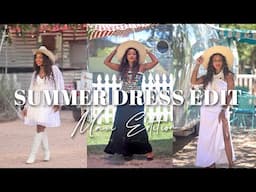 SUMMER MAXI DRESS TRY-ON HAUL 2023 | 3 must-have dresses for vacation | Kinya Claiborne