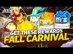 Everything You Need to Know About the Fall Carnival Event!!!【AFK Journey】