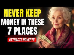 You Will Be Poor Forever If You Keep Money in These 7 Places in Your House | Buddhist Teachings