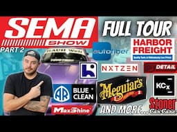 NEW CAR DETAILING PRODUCTS | SEMA 2024 FULL TOUR