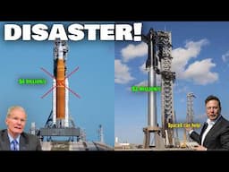 Disaster! What U.S Space Force Revealed About NASA SLS Will Shock You While Starship...