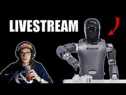 Roasting NEW Humanoid Robots and WILD Meta Commercials LIVE