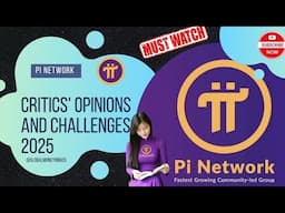 Pi Network new update | Critics Opinions and Challenges 2025 | Pi coin #pinetwork