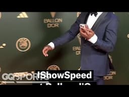 IShowSpeed, Foam Runners & The Ballon d'Or Red Carpet