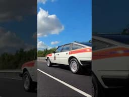 Rover SD1 Police car hot pursuit