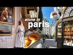 48 hours in paris alone 🥐 cute cafes, bookstores, museums, solo travel vlog