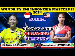 ANAK AJAIB - Ni Kadek D.A. PRATIWI (INA) vs LETSHANAA (MAS) | Indonesia Masters