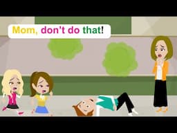 Don't fart anymore, Ella's mother - Comedy Animated Story - Ella English