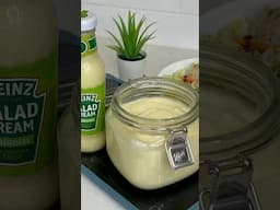 You’ll never buy store bought cream after watching this video! #shorts #shortvideo #saladcream