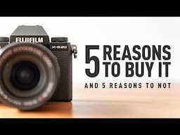 5 Reasons to buy the Fujifilm X-S20 (and 5 Reasons to not)