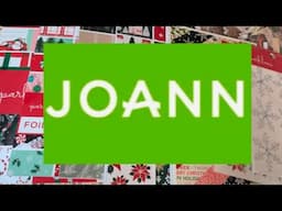 JOANN'S CHRISTMAS PAPER CRAT HAUL