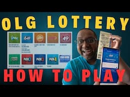 How to play OLG Lottery Step by Step