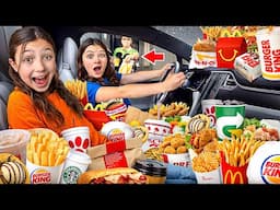 We ATE at Every DRIVE THRU in a Day!