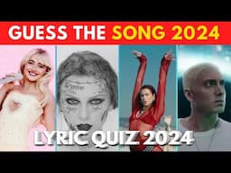 2024 Song Lyrics Quiz with Answers!!