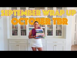 The 18 Books I Read in September + TBR JAR Picks my October Reads 🎃👻 | Reading Wrap Up + October TBR