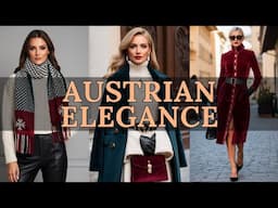 Embracing Austrian Elegance: Cold Weather Outfits | Winter Fashion Trends