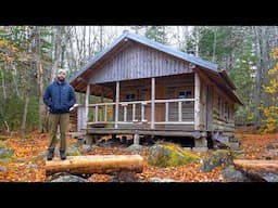 Escape to Cozy Off-Grid Cabin in the Middle of Nova Scotia Wilderness