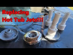 How to replace a Hot Tub Jet / Infuser