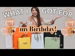 WHAT I GOT FOR MY BIRTHDAY 2024 🎂 A Rare Hermes Bag, VCA, GUCCI & more!