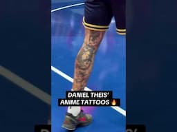 Daniel Theis' tattoos are tough 🔥 #shorts