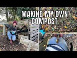 MAKING MY OWN COMPOST / ALLOTMENT GARDENING UK