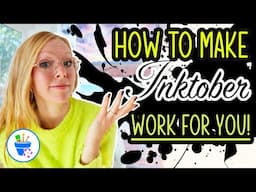 How to do Inktober | As a Professional Artist!