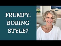 Worried that FRUMPY, BORING STYLE is your only option? It's not! Watch this!