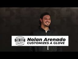 Nolan Arenado Customizes a Glove at the Rawlings Experience