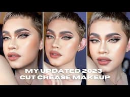 My Updated 2023 Cut Crease Makeup Tutorial | Sandee Proud