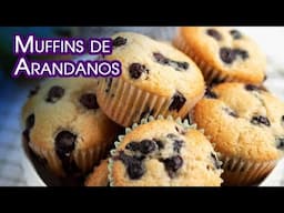 Muffins de Arandanos, Receta Facil y Siempre Salen Riquisimos