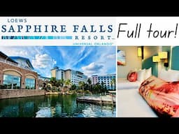 Sapphire Falls FULL Resort & Room Tour Universal Orlando