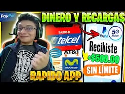 🟢 SUPER app para ganar dinero y recargas 2024 || App Para Hacer Recargas Internacionales Gratis REAL