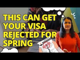 F1 VISA Tips + Mistakes for Spring Admissions