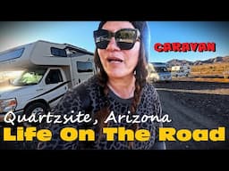 CARAVAN - Traveling In A Group! Made It To QUARTZSITE | Full Time RV Living