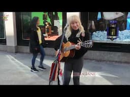 Leila Jane with her Heart Pulling Cover of Pool Party Song by Julia Jacklin live from Grafton Street