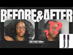 Tymo Review on Type 4 Curly Hair | Trim and Length Check| How To Straighten Natural Hair