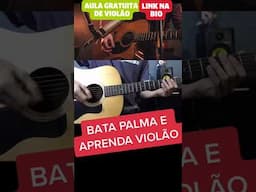 BATA PALMA E APRENDA VIOLÃO #violao #dicasdeviolaode7cordas #musica