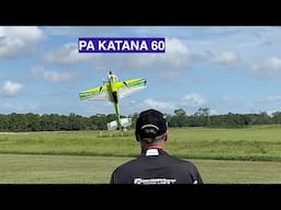 Michael Wargo: Just a bit of Fun Flying 2 colors of the PA Katana 60